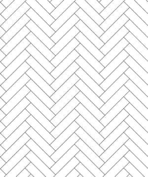 A White Herringbone Pattern With A Black Background Wallpaper