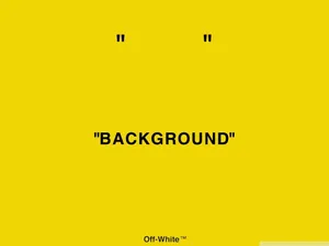 A Yellow Background With The Words Background Wallpaper