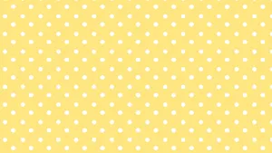 A Yellow Polka Dot Background With White Dots Wallpaper