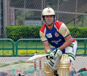 Ab De Villiers Bangalore Practice Game Wallpaper