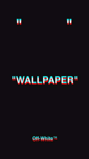 Aberration Effect Off White Iphone Wallpaper