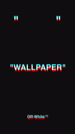 Aberration Effect Off White Iphone Wallpaper