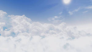Above Funeral Clouds Wallpaper