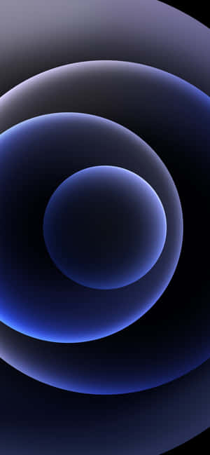Abstract Blue Spheresi O S Wallpaper4 K Wallpaper