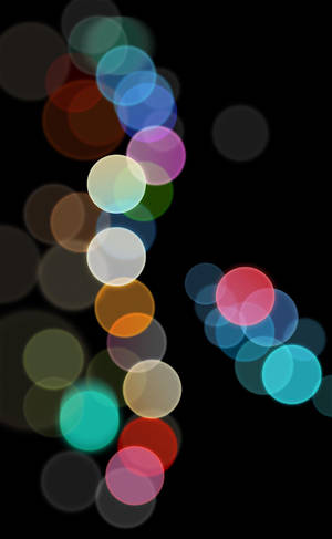 Abstract Bokeh Lights Original Iphone 7 Wallpaper