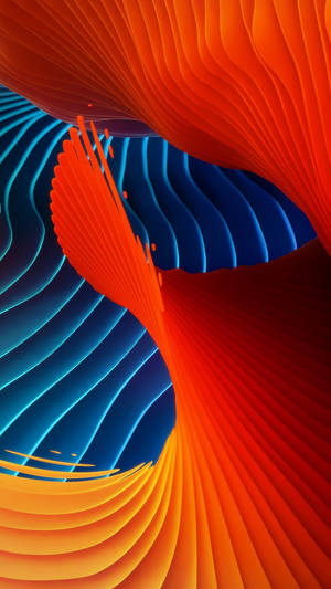 Abstract Colorful Wave Top Iphone Hd Wallpaper