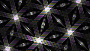 Abstract Computer-generated Design Of Vibrant Purples And Pinks In The Shape Of A Hexagon Wallpaper
