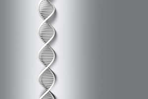 Abstract D N A Double Helix Illustration Wallpaper