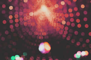 Abstract Disco Lights Bokeh.jpg Wallpaper