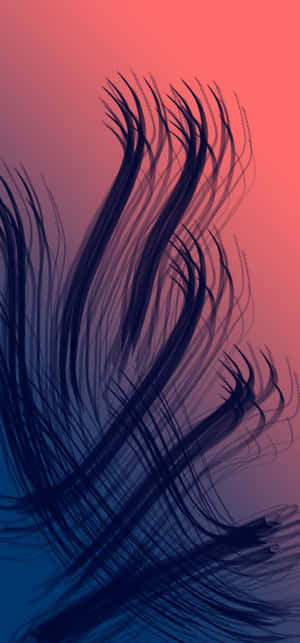 Abstract Feather Artwork Wallpaper
