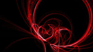 Abstract Gaming Red Light Wallpaper