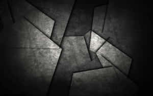 Abstract Geometric Black Grey Background Wallpaper