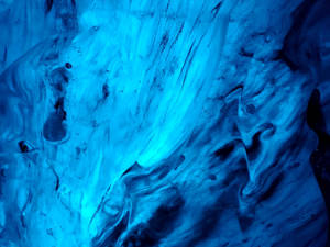 Abstract Glacier Ice Wallpaper