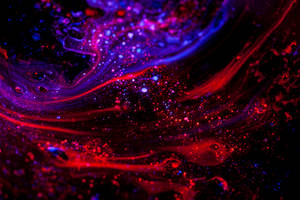 Abstract Glitter Liquid Wallpaper