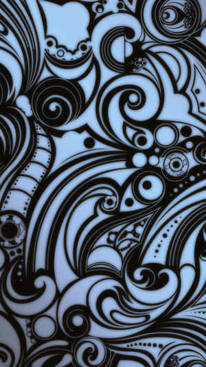 Abstract Graffiti-style Wallpaper For Iphone Wallpaper