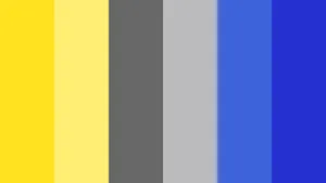 Abstract Grey And Yellow Design Wallpaper