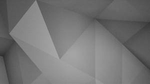 Abstract Grey Polygon Art Wallpaper