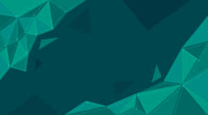 Abstract Jade Polygonal Background Wallpaper