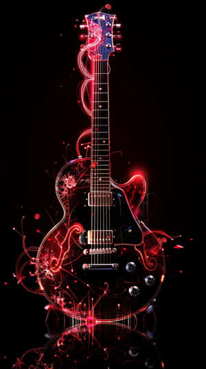 Abstract Light Guitar Artwork.jpg Wallpaper