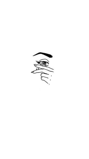 Abstract Line Art Wallpaper