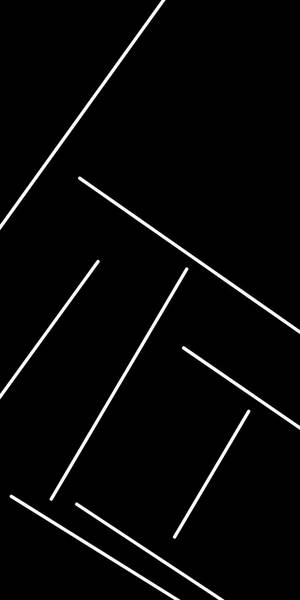 Abstract Lines Minimalist Black Phone Wallpaper