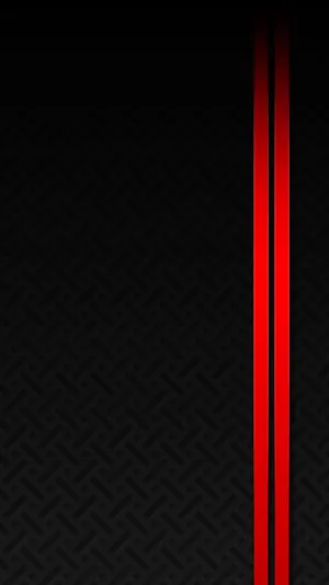 Abstract Metallic Red And Black Pattern Wallpaper