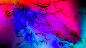 Abstract Oil Paint Psychedelic 4k Wallpaper