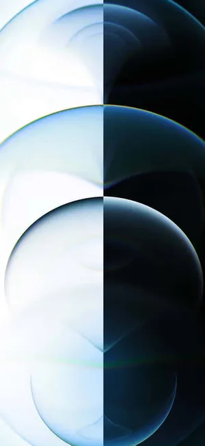 Abstract Pacific Blue Gradient Wallpaper