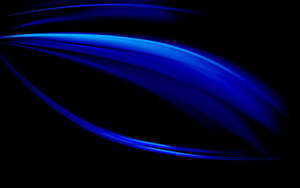 Abstract Painting Black And Blue Background Wallpaper