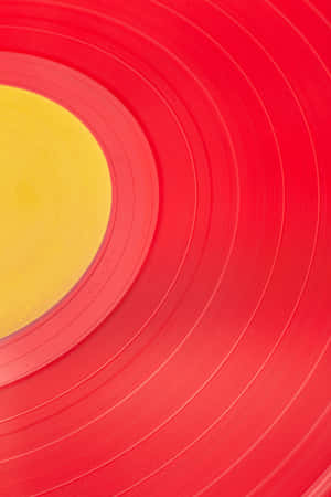Abstract Pattern Of Red And Orange Colors In Bleached Wood Wallpaper