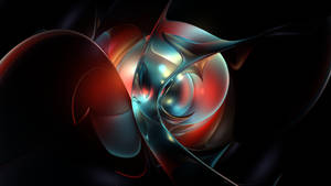Abstract Shapes 3d Full Wallpaper