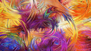 Abstract Swirling Colours Aesthetic Art Desktop Wallpaper