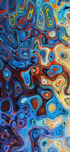 Abstract Swirling Patterns Top Iphone Hd Wallpaper