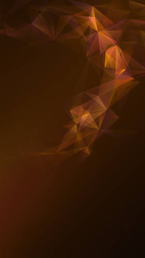 Abstract Triangles Galaxy S10 Wallpaper