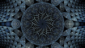 Abstract Web Fractal Graphic Wallpaper