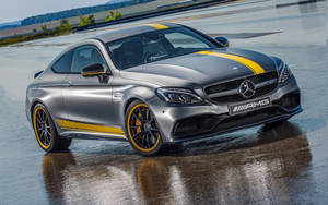 Accelerate Your Style In The Mercedes-benz Amg Wallpaper