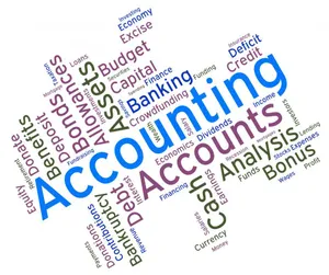 Accounting Typography Art Wallpaper