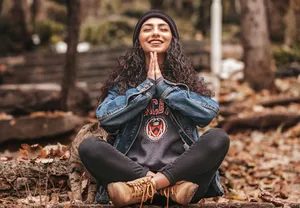 Achieving Happiness Through Meditation Wallpaper