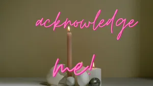 Acknowledge Me [wallpaper] Wallpaper