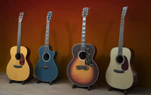Acoustic Guitar Collection H D Wallpaper