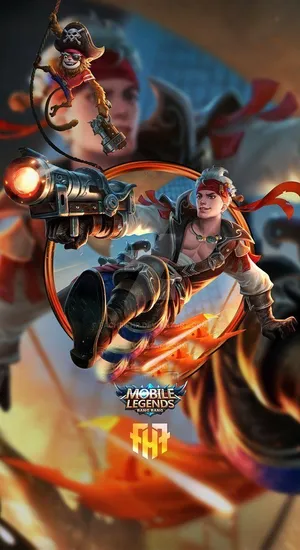 Action Claude Mobile Legends Wallpaper