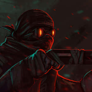 Action-packed Madness Combat Scene Wallpaper