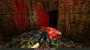 Action View Of Doom Eternal Wallpaper