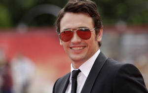 Actor James Franco Wearing Sunglasses Wallpaper