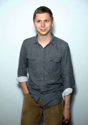 Actor Michael Cera Sporting An Edgy Look Wallpaper