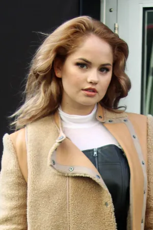 Actress Debby Ryan Looks Stunning Wearing A White Dress Wallpaper