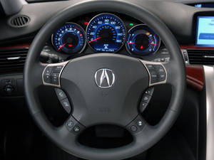 Acura Rl, Interior, Steering Wheel, Speedometer Wallpaper