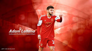 Adam Lallana Red Edit Wallpaper