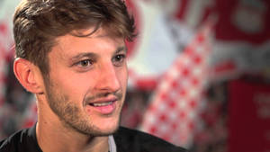 Adam Lallana Shy Smile Wallpaper