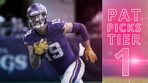 Adam Thielen Photoshop Wallpaper